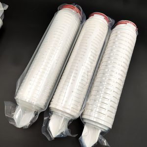 PTFE hydrophilic pleated filter cartridges PTFE hydrophilic pleated filter cartridges
