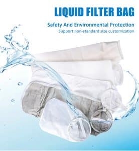 Nylon liquid filter bag with plastic ring Nylon liquid filter bag with plastic ring