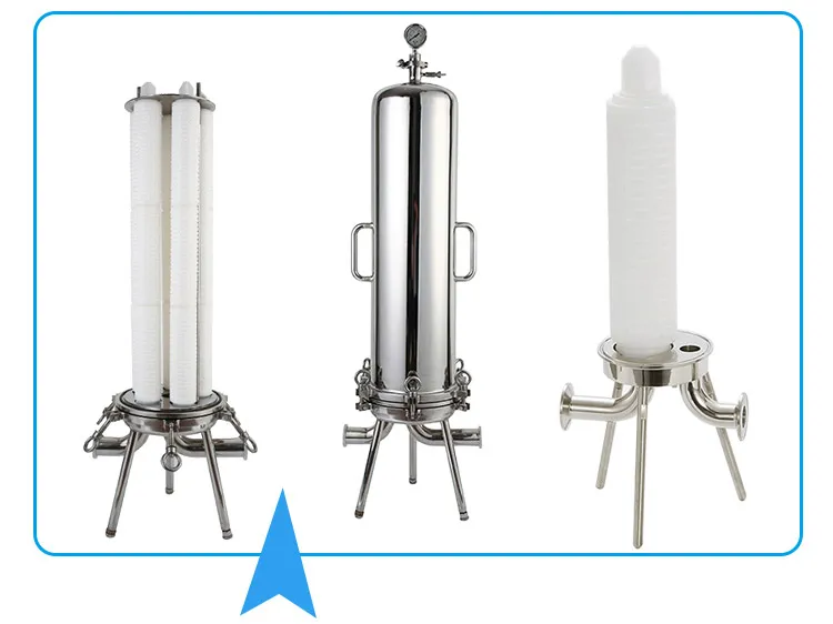 Stainless Steel Microporous Core Filter Housing for Filter Water