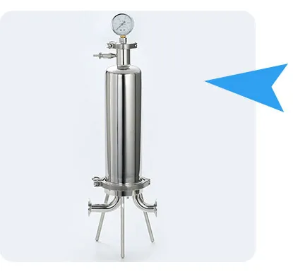 Stainless Steel Microporous Core Filter Housing for Filter Water