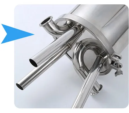 Stainless Steel Microporous Core Filter Housing for Filter Water