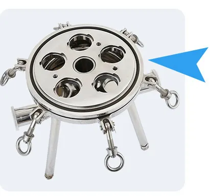 Stainless Steel Microporous Core Filter Housing for Filter Water