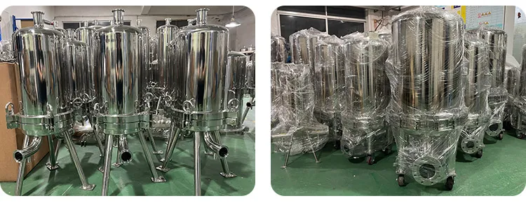 Stainless Steel Microporous Core Filter Housing for Filter Water