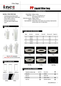 High-Efficiency PP Liquid Filter Bags for Paint and Ink Filtration