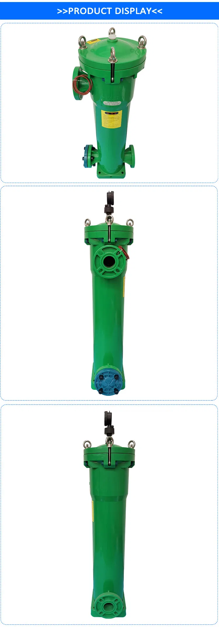 High Precision PVDF Filter Housing