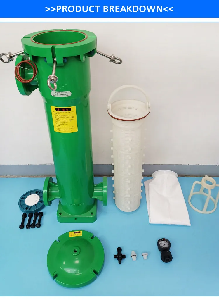 High Precision PVDF Filter Housing