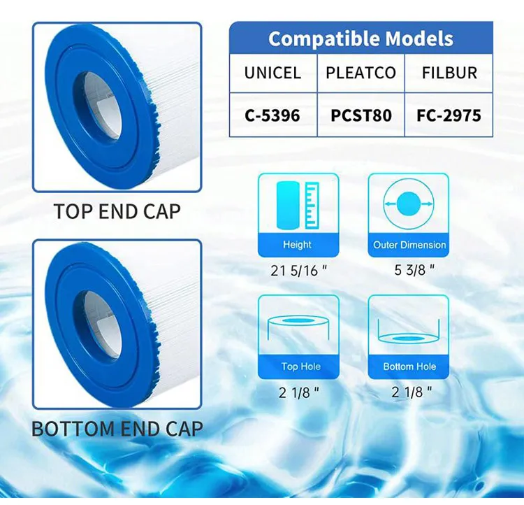 Ince-C-5396 Home Swimming Pool for Pump Filter Cartridge C-5396