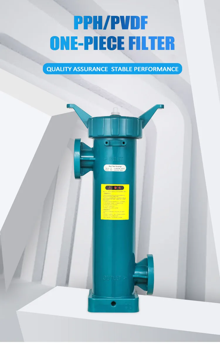 Pph Filter Housing with Flange Interface for Seawater Desalination